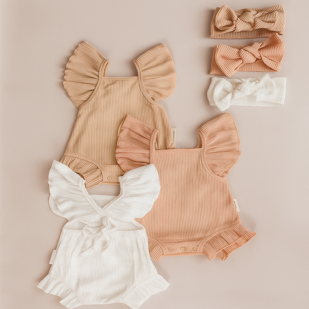 Dreamy Drape Rufflewear 2-Pieces-Set - A01403