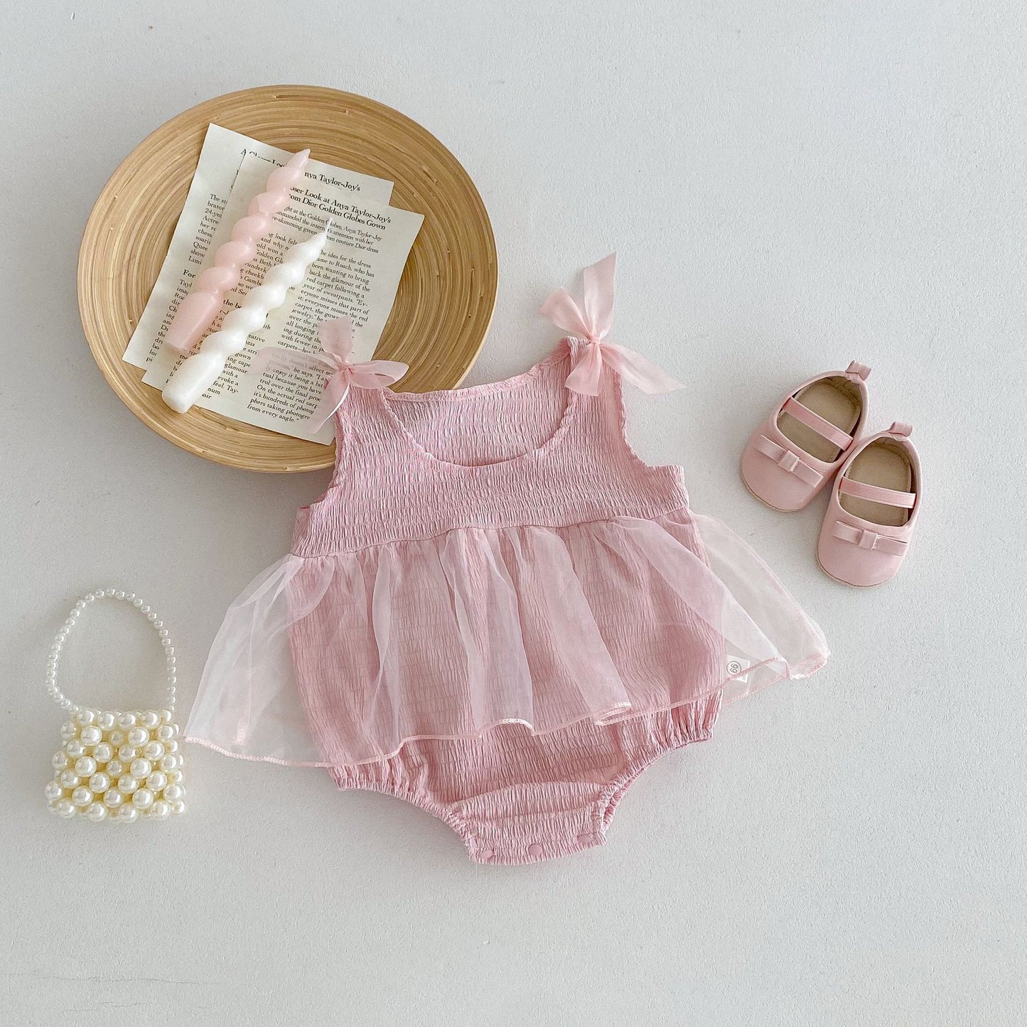 Peony Princess Bodysuit Dress - A020
