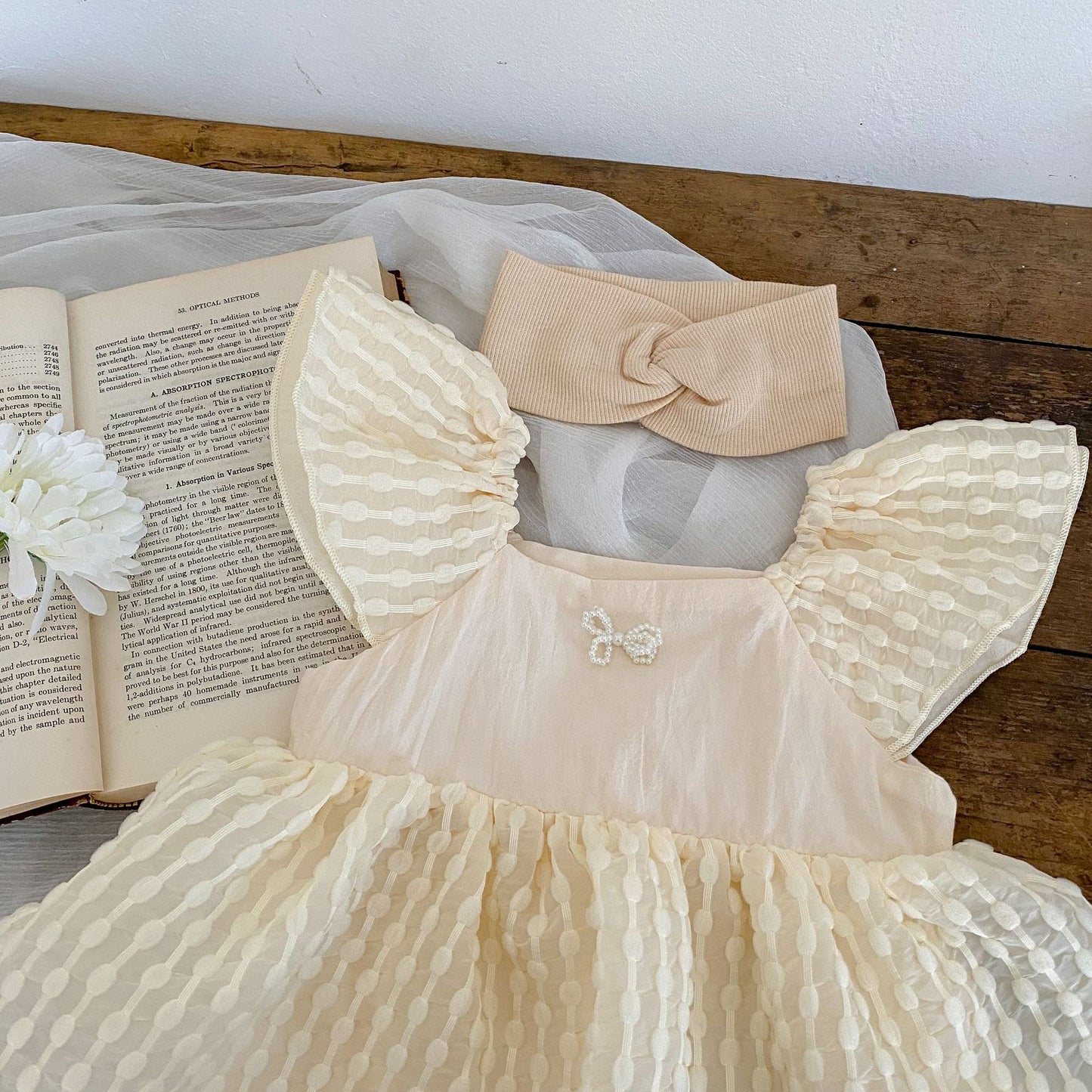 Marshmallow Wings Dress - A007
