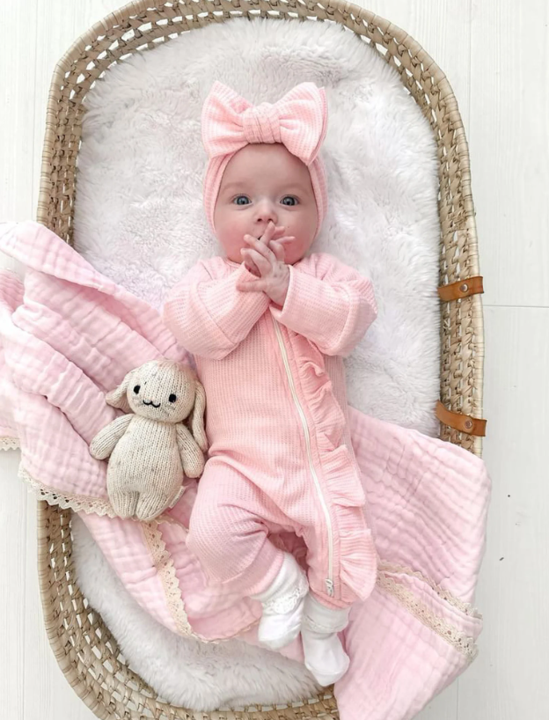 Hush Zip-Up - Milky Pink 2-Pieces-Set - A01501