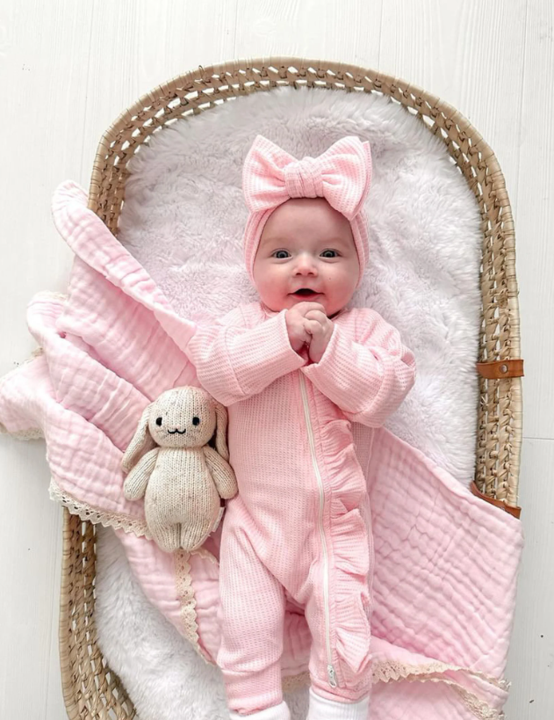 Hush Zip-Up - Milky Pink 2-Pieces-Set - A01501