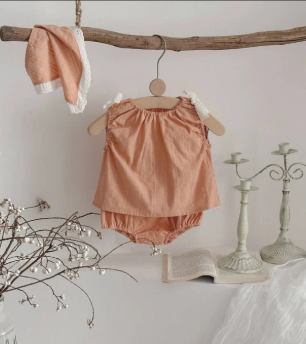 Golden Peach 2-Piece Set - A019