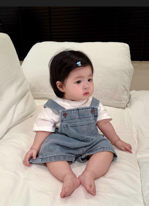 Little Blue Denim 2-Pieces-Set - A018