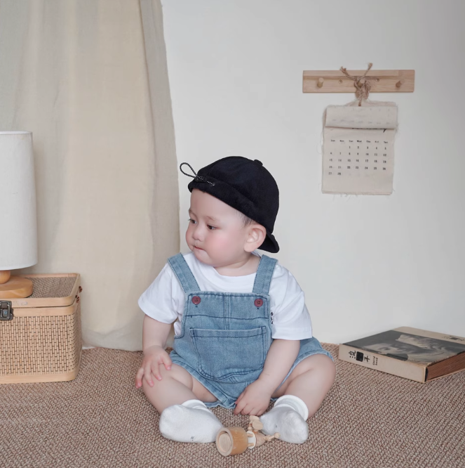 Little Blue Denim 2-Pieces-Set - A018