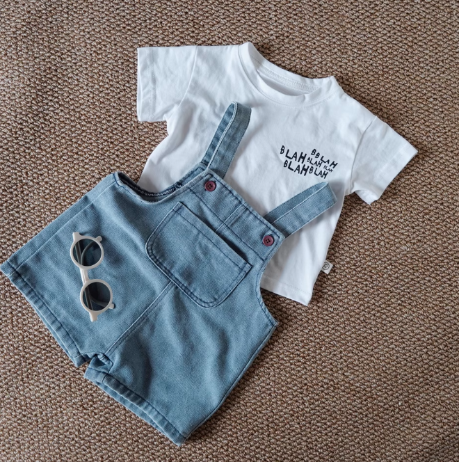 Little Blue Denim 2-Pieces-Set - A018