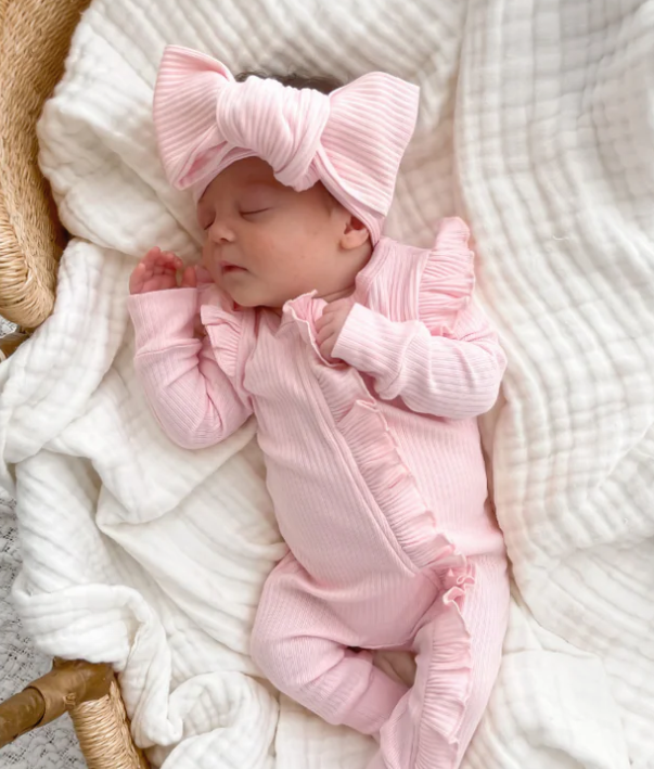 Hush Zip-Up - Milky Pink 2-Pieces-Set - A01501