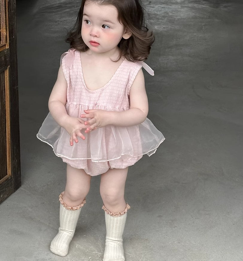 Peony Princess Bodysuit Dress - A020