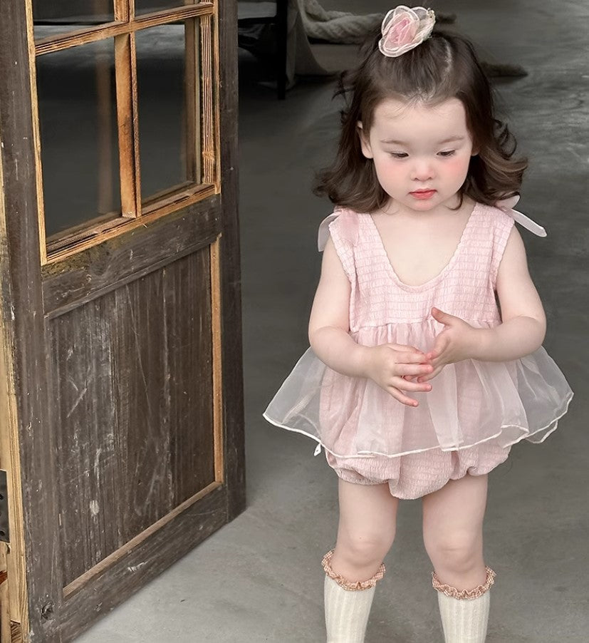 Peony Princess Bodysuit Dress - A020