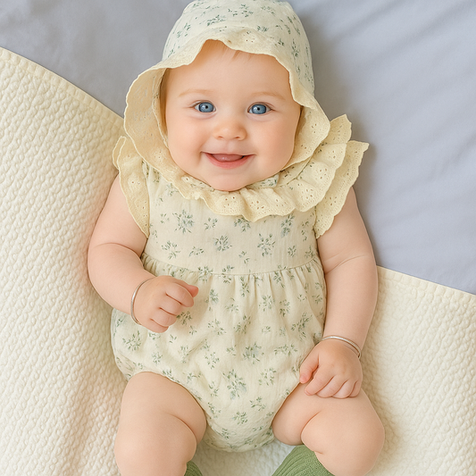 Little Sunshine Ruffle Set - A006
