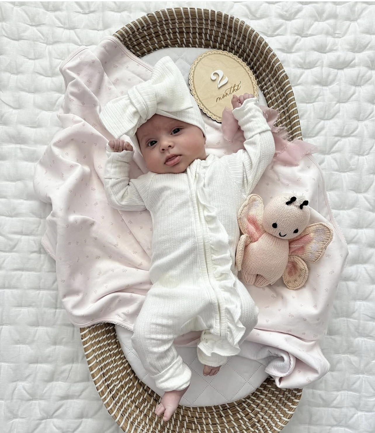 Hush Zip-Up -Cotton White 2-Pieces-Set - A01502