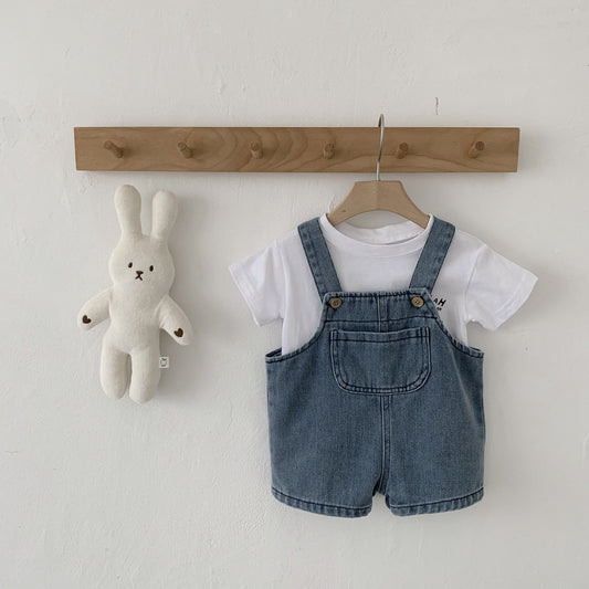 Little Blue Denim 2-Pieces-Set - A018