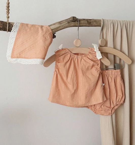Golden Peach 2-Piece Set - A019