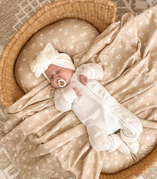 Hush Zip-Up -Cotton White 2-Pieces-Set - A01502