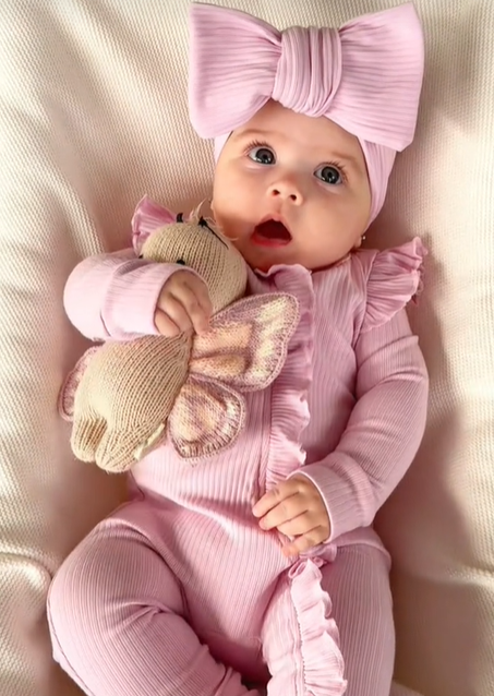 Hush Zip-Up - Milky Pink 2-Pieces-Set - A01501