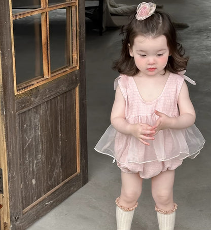 Peony Princess Bodysuit Dress - A020