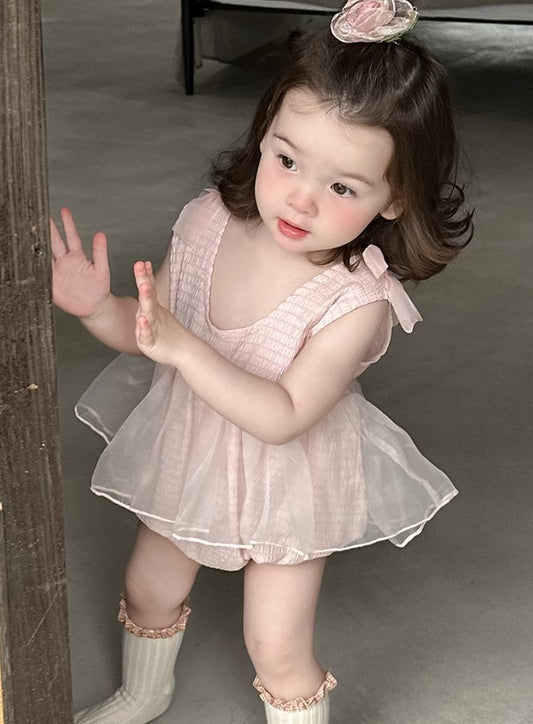 Peony Princess Bodysuit Dress - A020