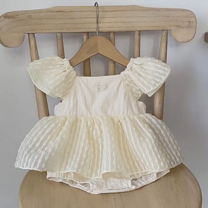 Marshmallow Wings Dress - A007